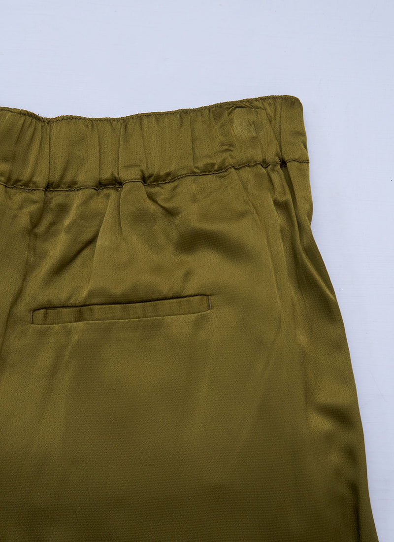 Reworn Seersucker Balloon Trousers Size 6 (1621) | Peat