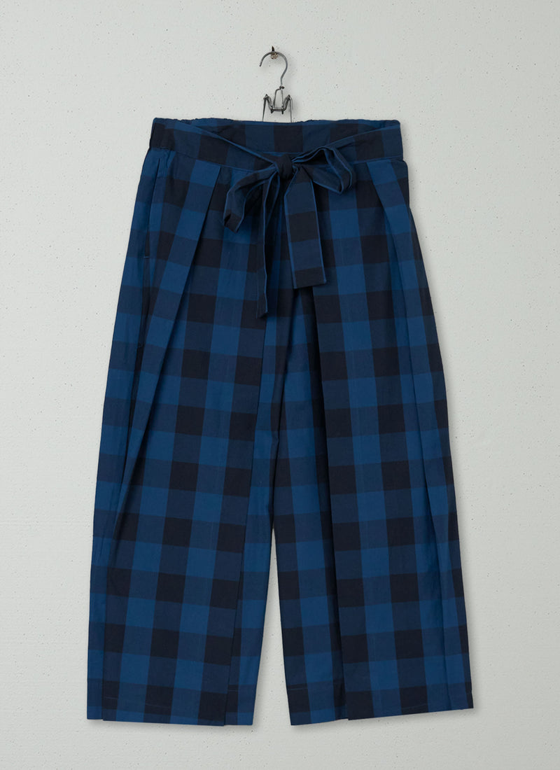 Reworn Tie Front Trousers Size 8 (1616) | Multi