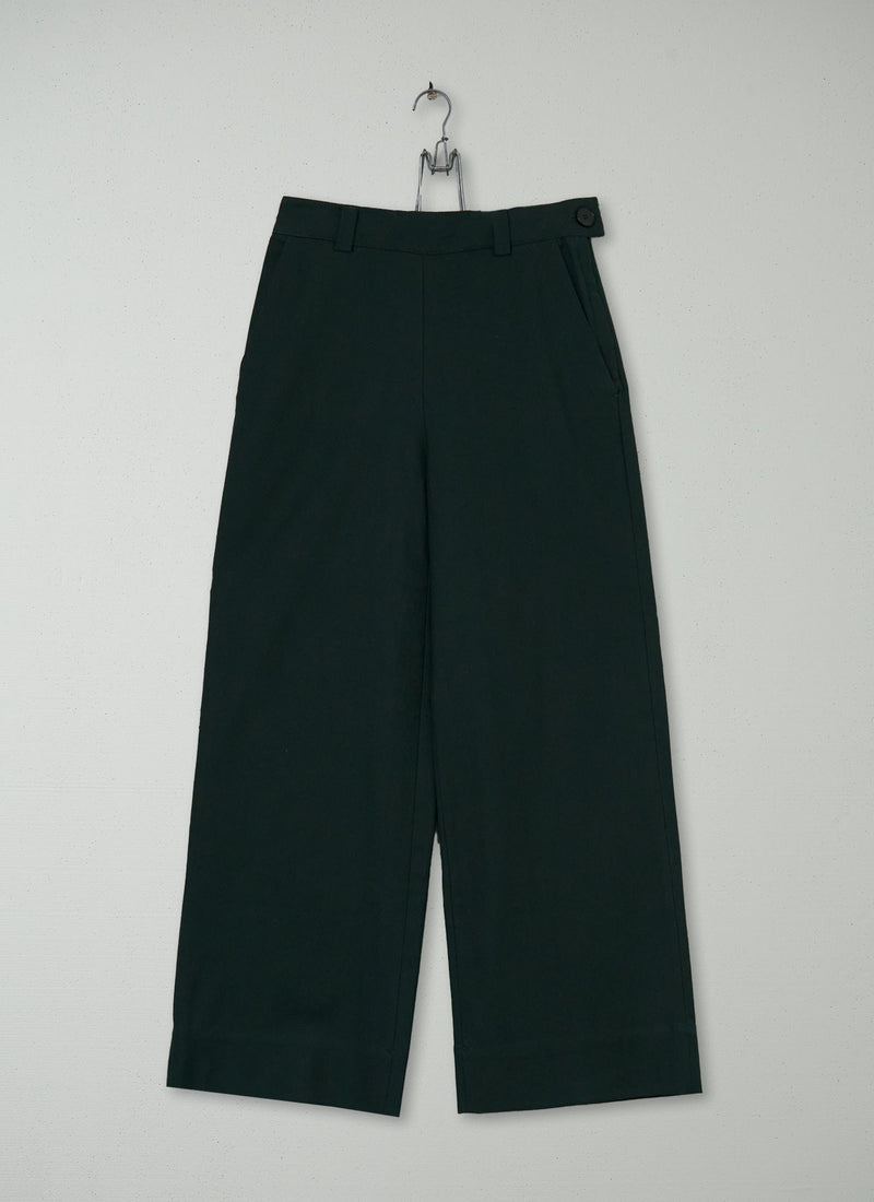Reworn Cotton Wool Canvas Trousers Size 6 (1297) | Oil