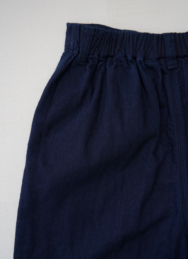 Reworn Alix Denim Trousers Size M (1410) | Indigo