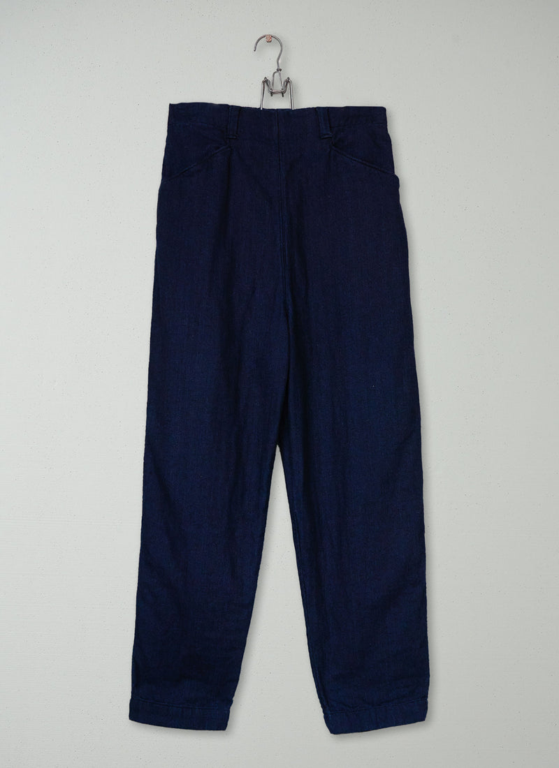 Reworn Alix Denim Trousers Size M (1410) | Indigo