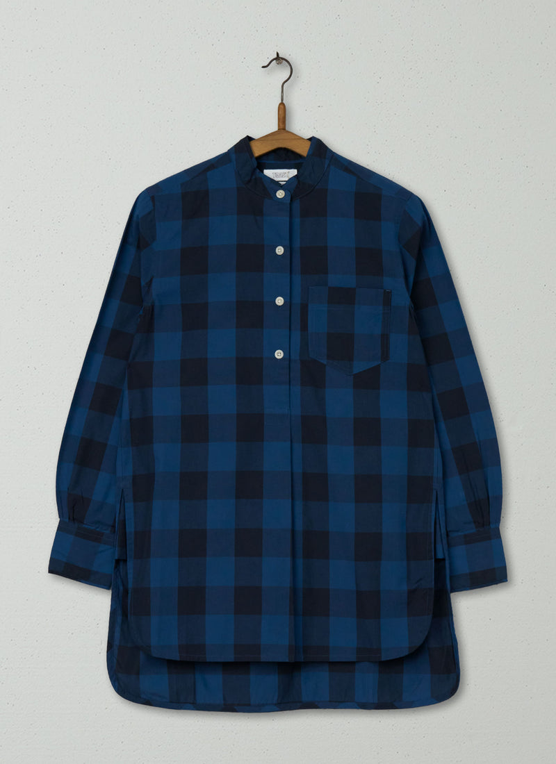 Reworn Taro Cotton Long Shirt Size 6 (1151) | Multi