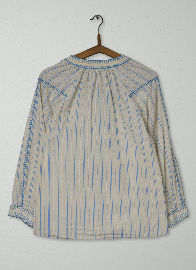 Reworn Blanket Stitch Top Size XXS (1166) | Multi