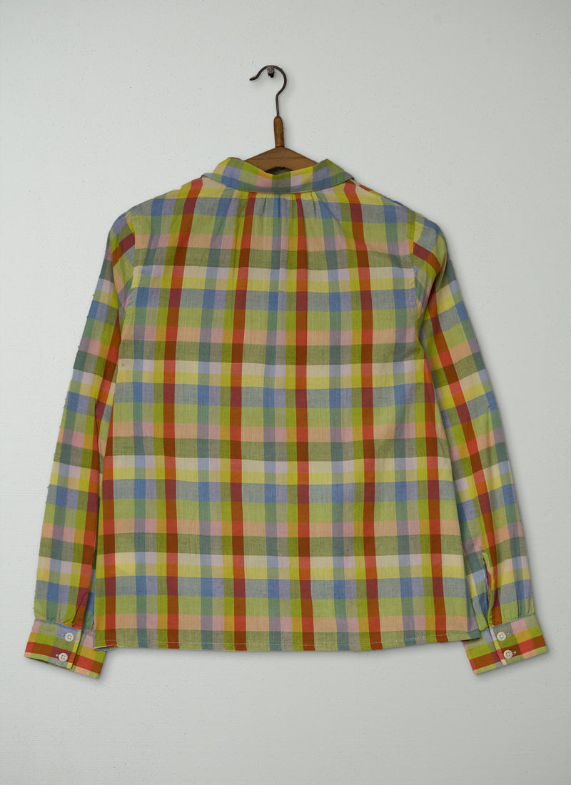 Reworn Hand Woven Shirt Size 6 (1101) | Multi
