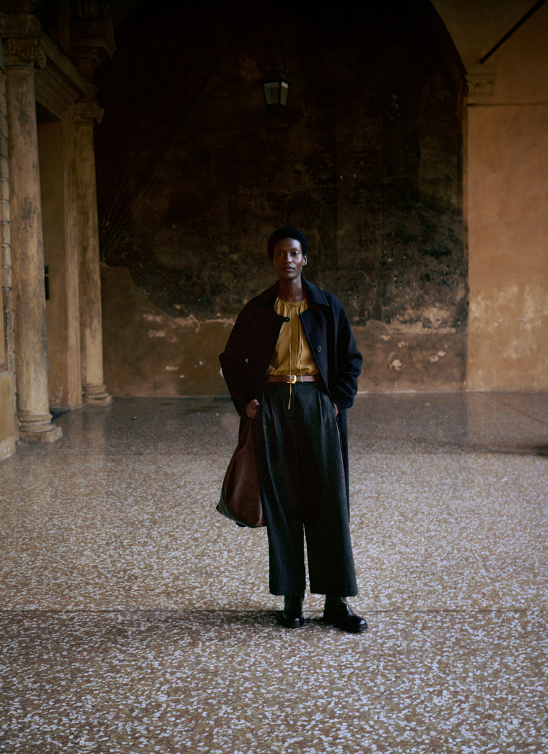 Wool Conservatoire Coat | Deep Navy