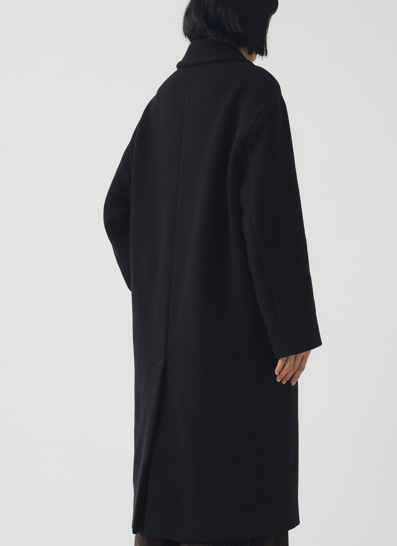 Wool Conservatoire Coat | Deep Navy
