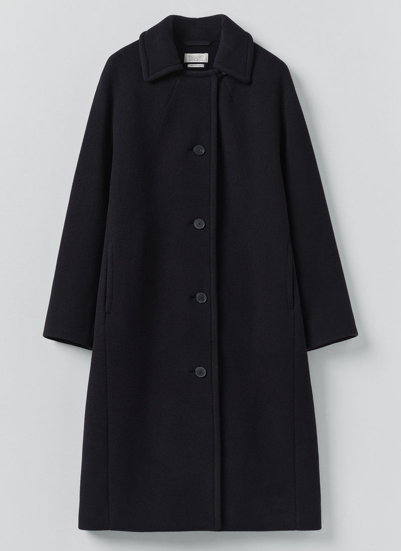 Wool Conservatoire Coat | Deep Navy