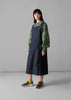 Organic Indigo Denim Pinafore Dress | Indigo