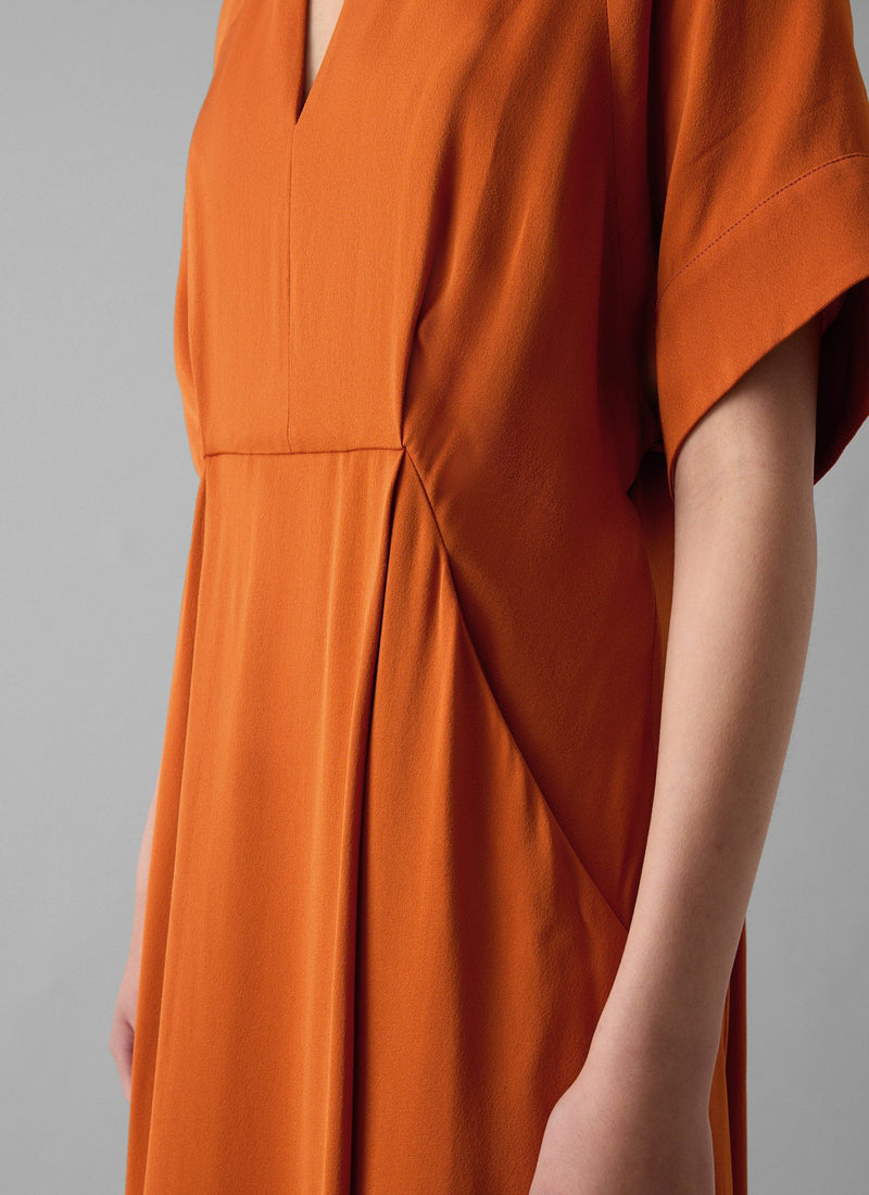 Bryn Satin Crepe Dress | Spice