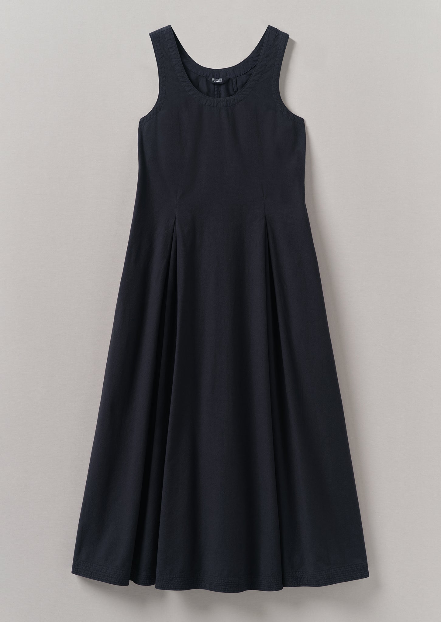 Cotton Poplin Sun Dress | Raven Blue