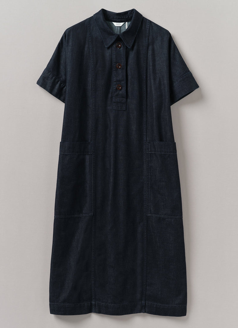 denim tunic dress uk Blue Denim Tunic Dress