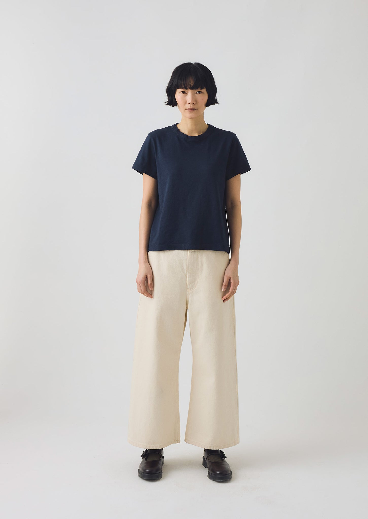 Sadie Organic Cotton Boy Tee | Dark Indigo