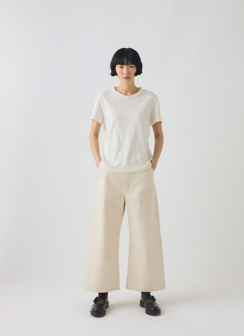 Sadie Organic Cotton Boy Tee | Chalk