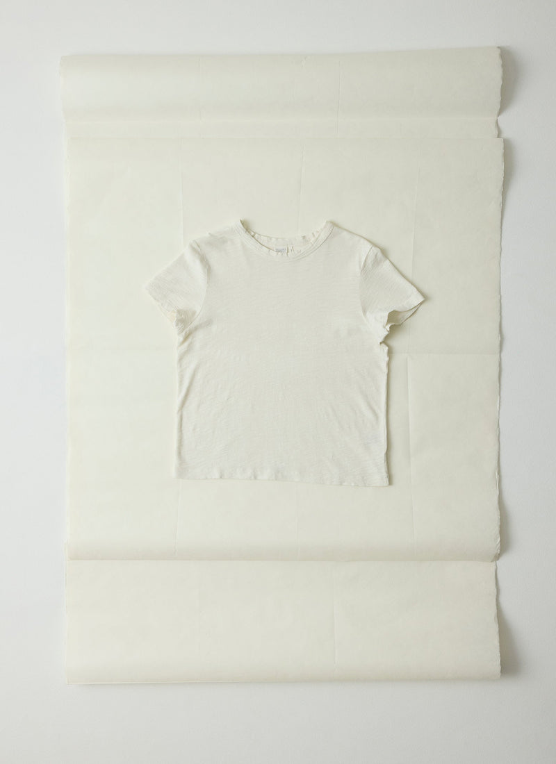 Sadie Organic Cotton Boy Tee | Chalk