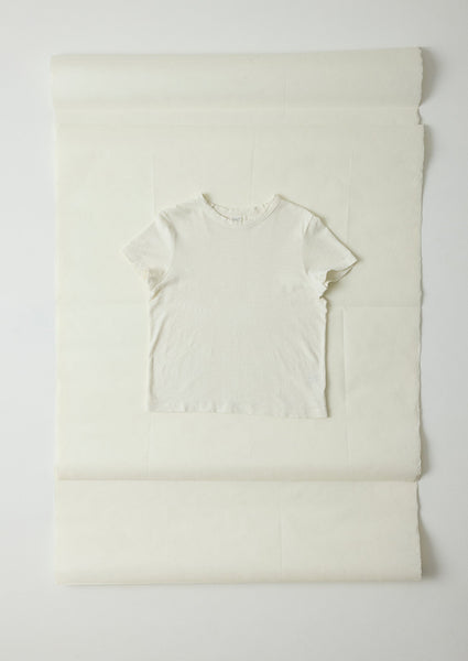 Sadie Cotton Tee Chalk