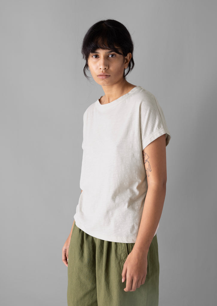 Alda Organic Cotton Easy Tee | Thistle main image 1