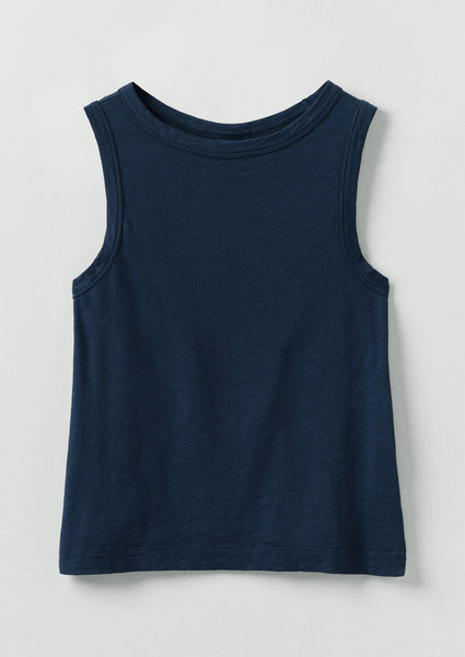 Sian Garment Dyed Cotton Tank Top Duffle