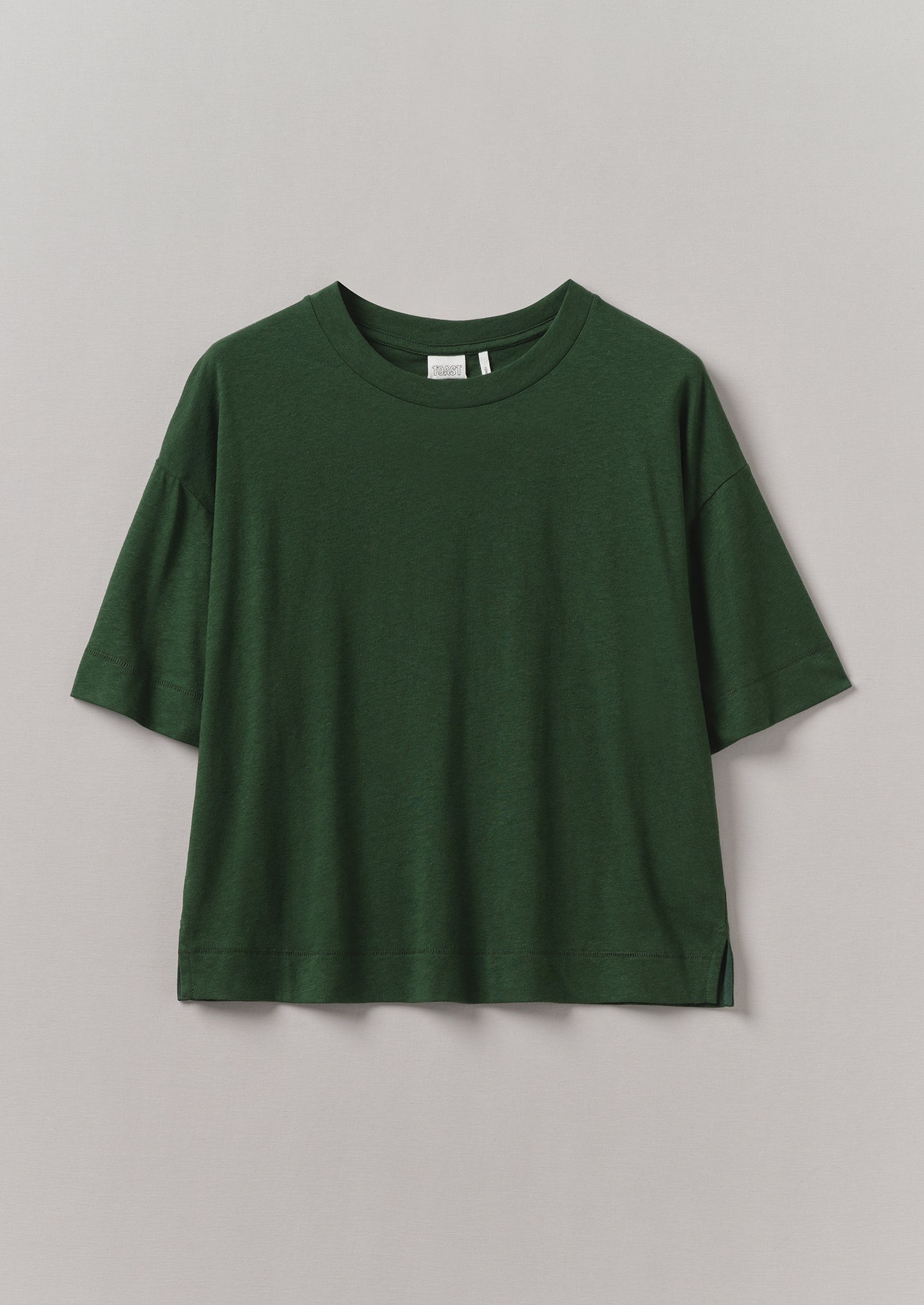 Cotton Hemp Boxy Tee | Washi Green
