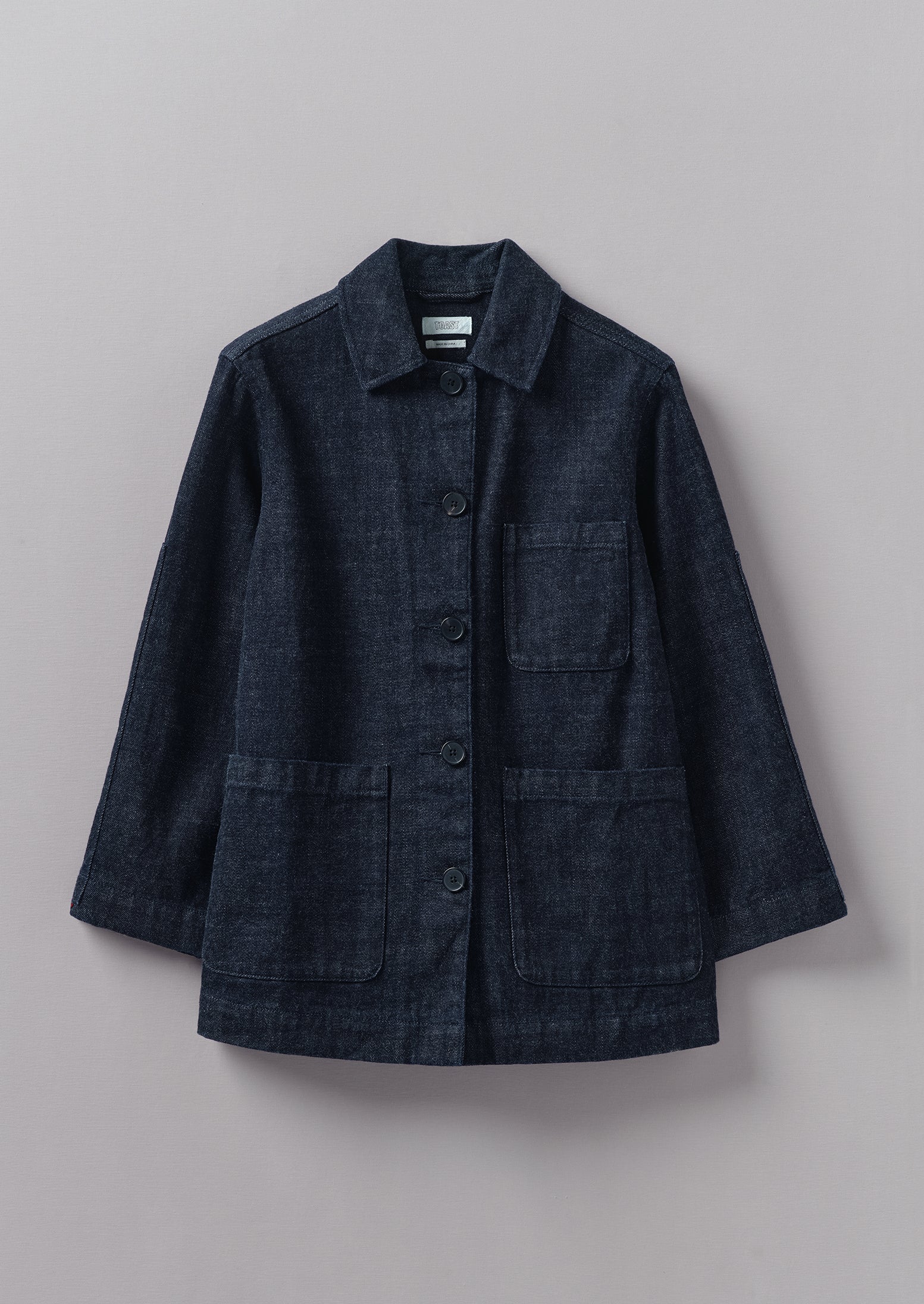 Japanese Denim Chore Jacket | Indigo | TOAST