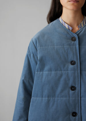 Quilted Needlecord Jacket | Myrtle