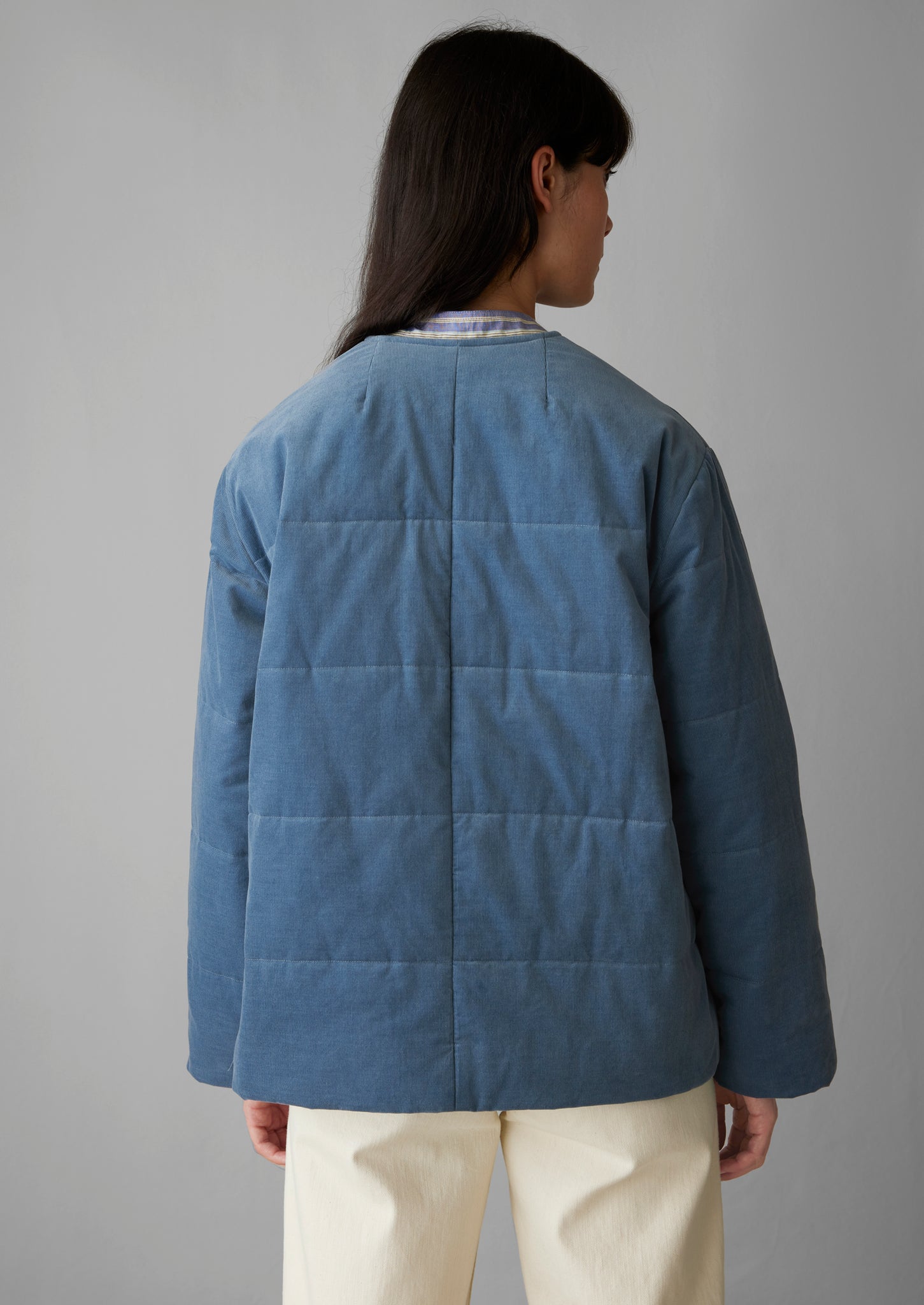 Quilted Needlecord Jacket | Myrtle