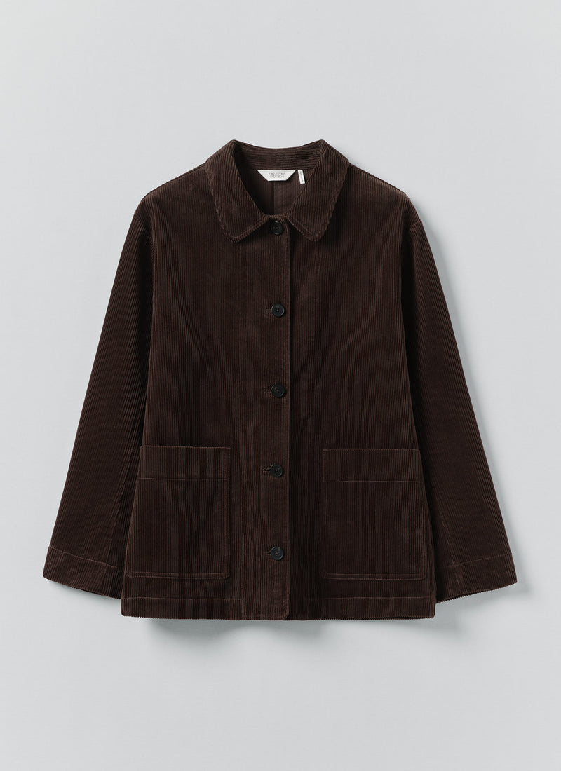 Patch Pocket Cord Jacket | Java
