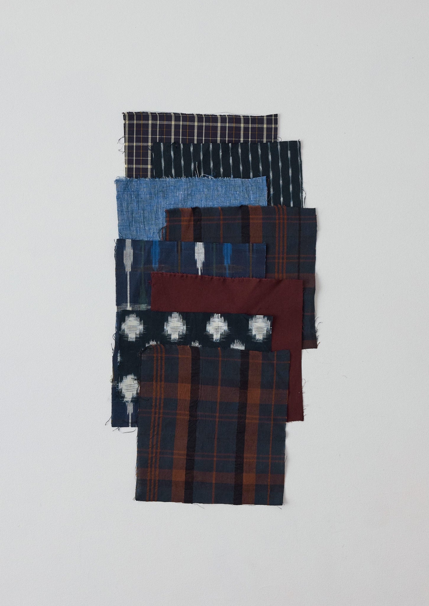 Patchwork Kantha Stitch Cotton Waistcoat | Navy