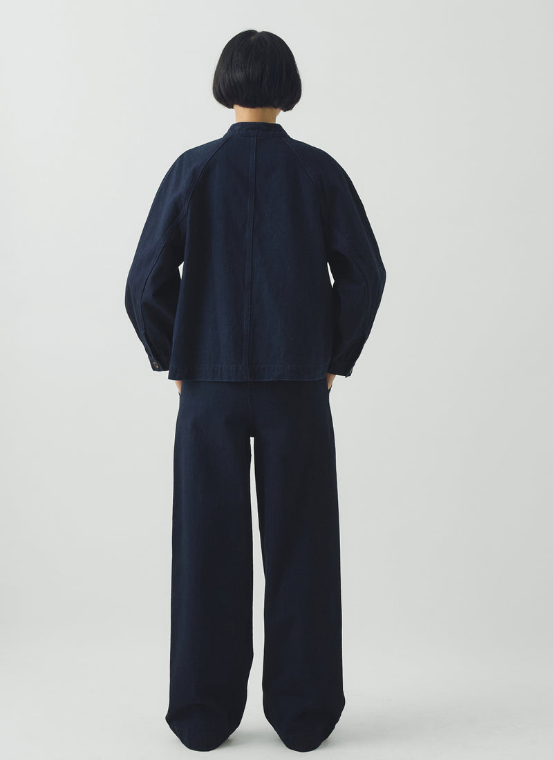 Japanese Indigo Denim Workwear Jacket | Indigo