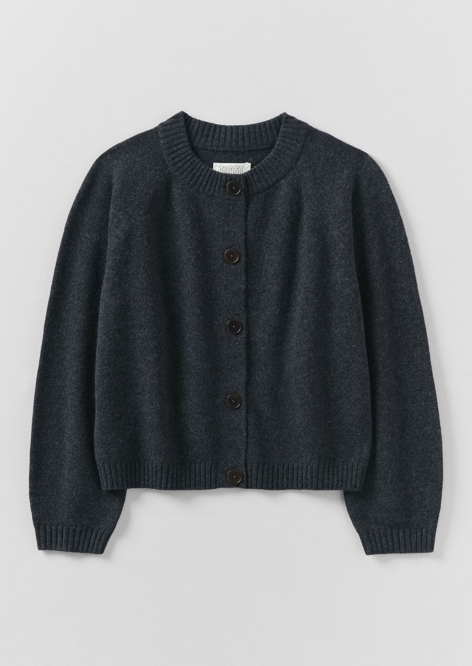 カーディガン RHC Wool Feather Cardigan Faux-Fur Trim Wool Cardigan – Pre Preworks