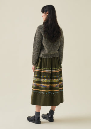 Marled British Wool Seamless Sweater | Humbug