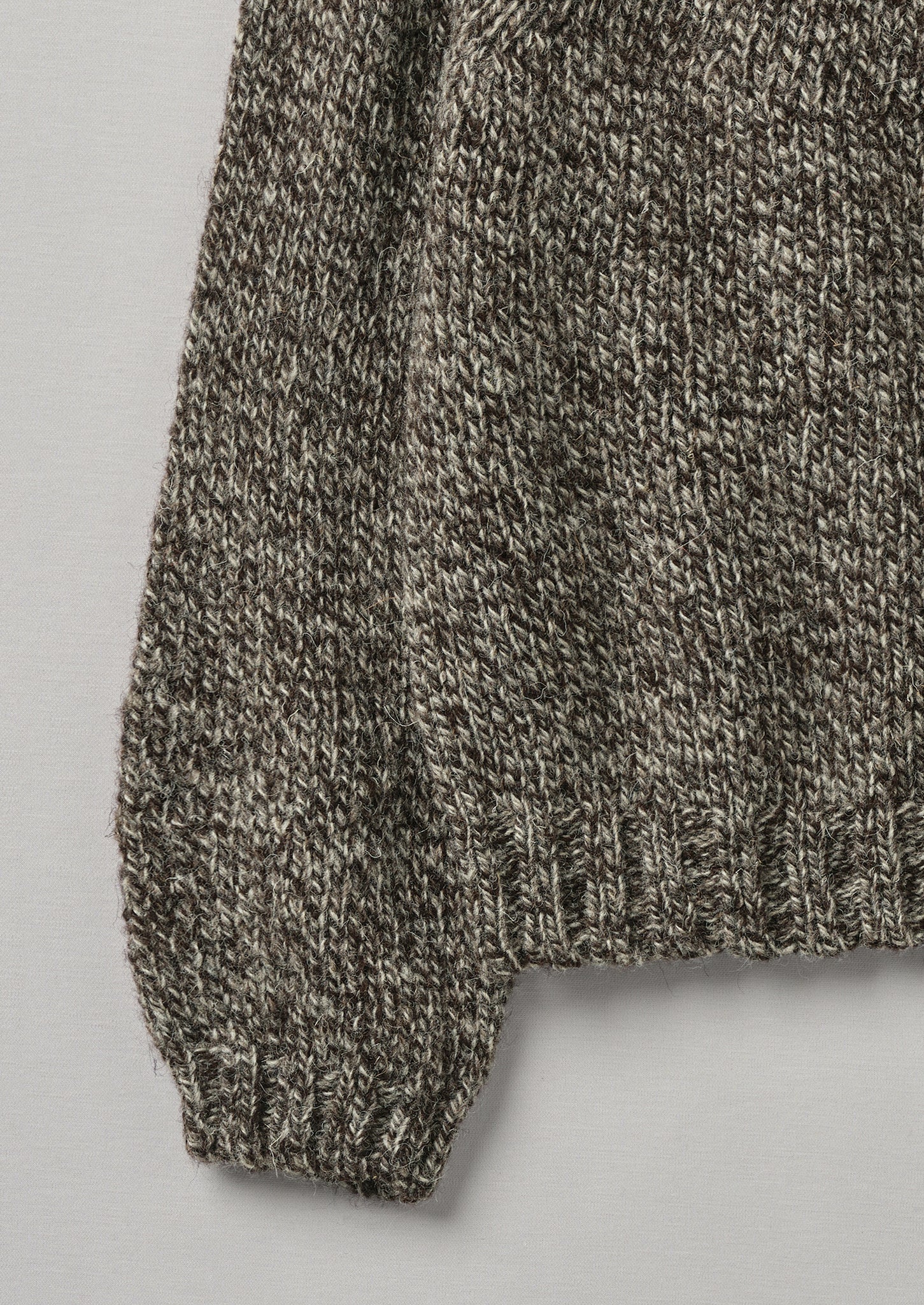 Marled British Wool Seamless Sweater | Humbug