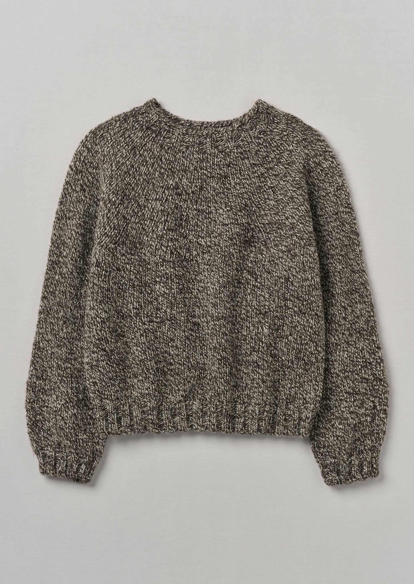 Marled British Wool Seamless Sweater | Humbug