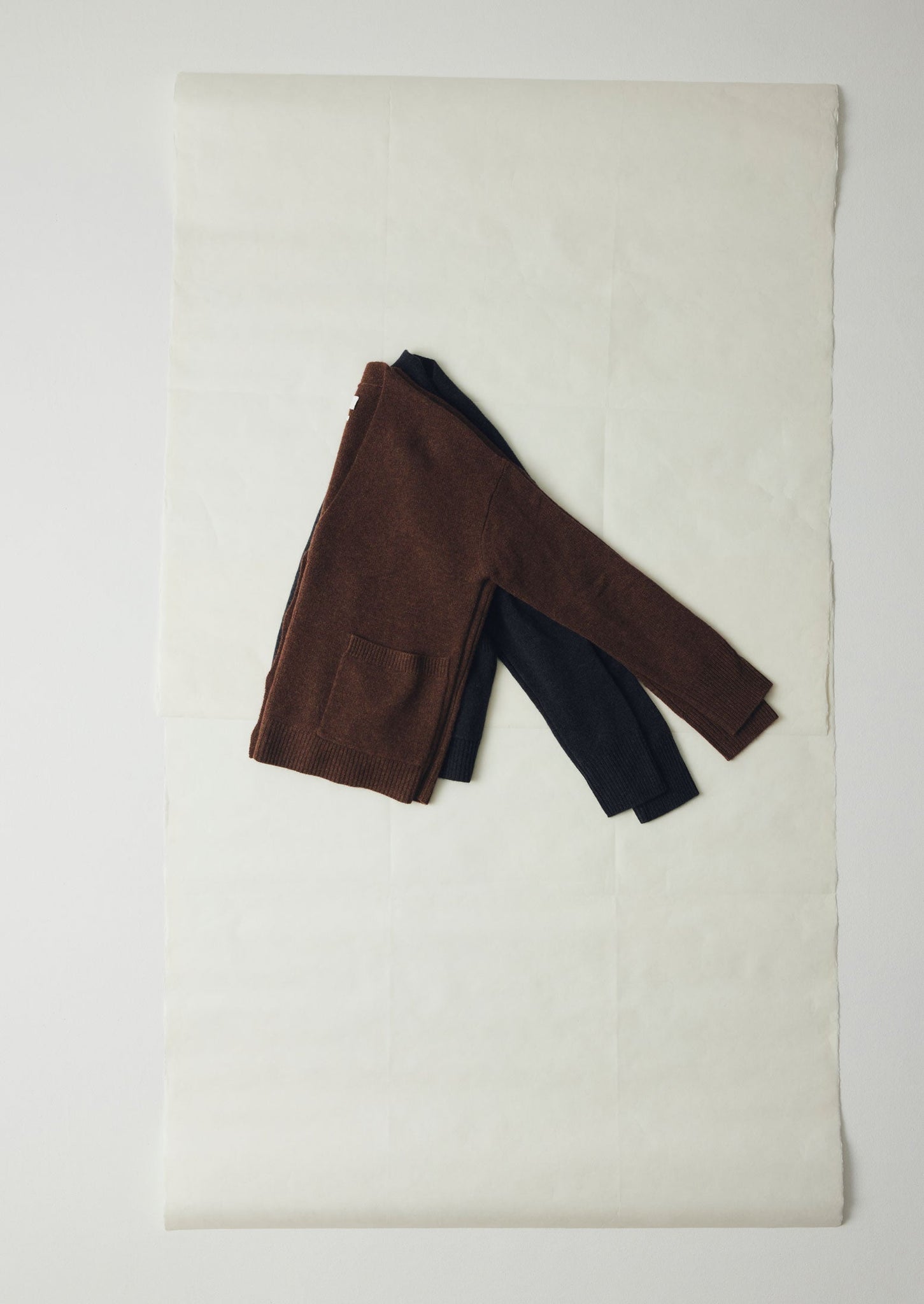 Ffion Wool Cashmere Boxy Cardigan | Charcoal