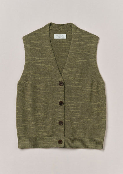 Fine Linen Cotton Knitted Tank Montella