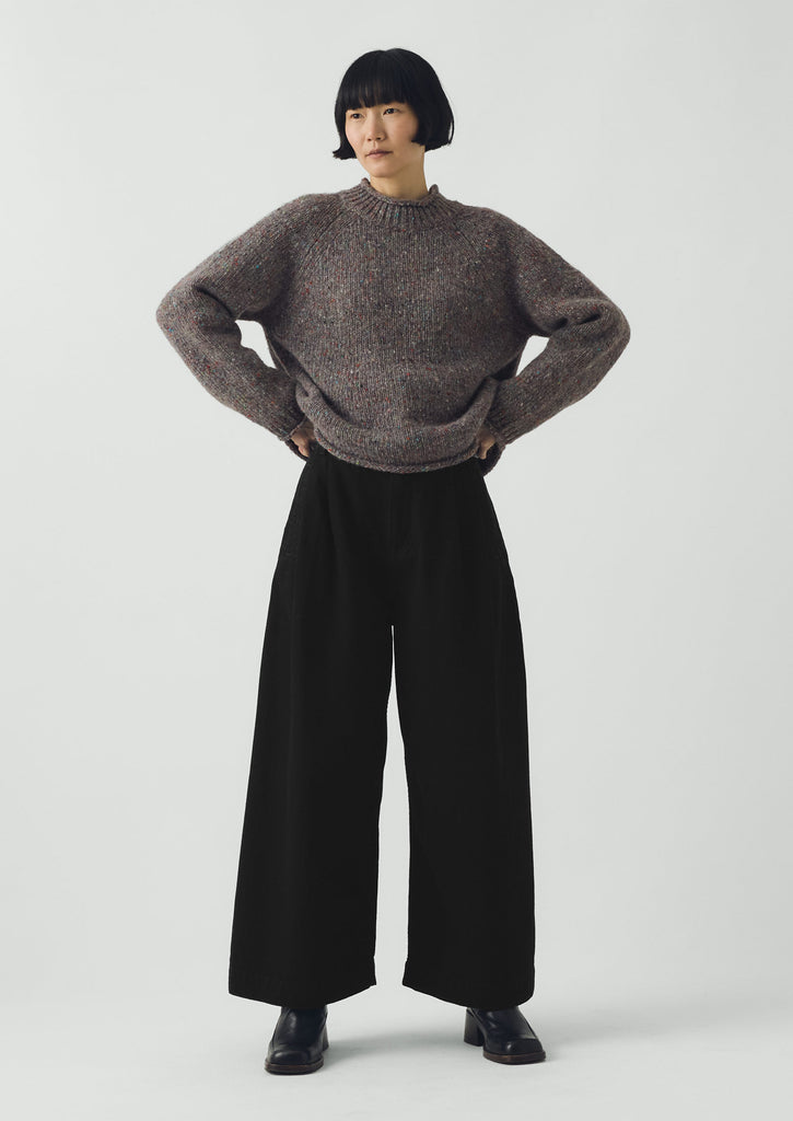 Orla Donegal Wool Sweater | Fossil