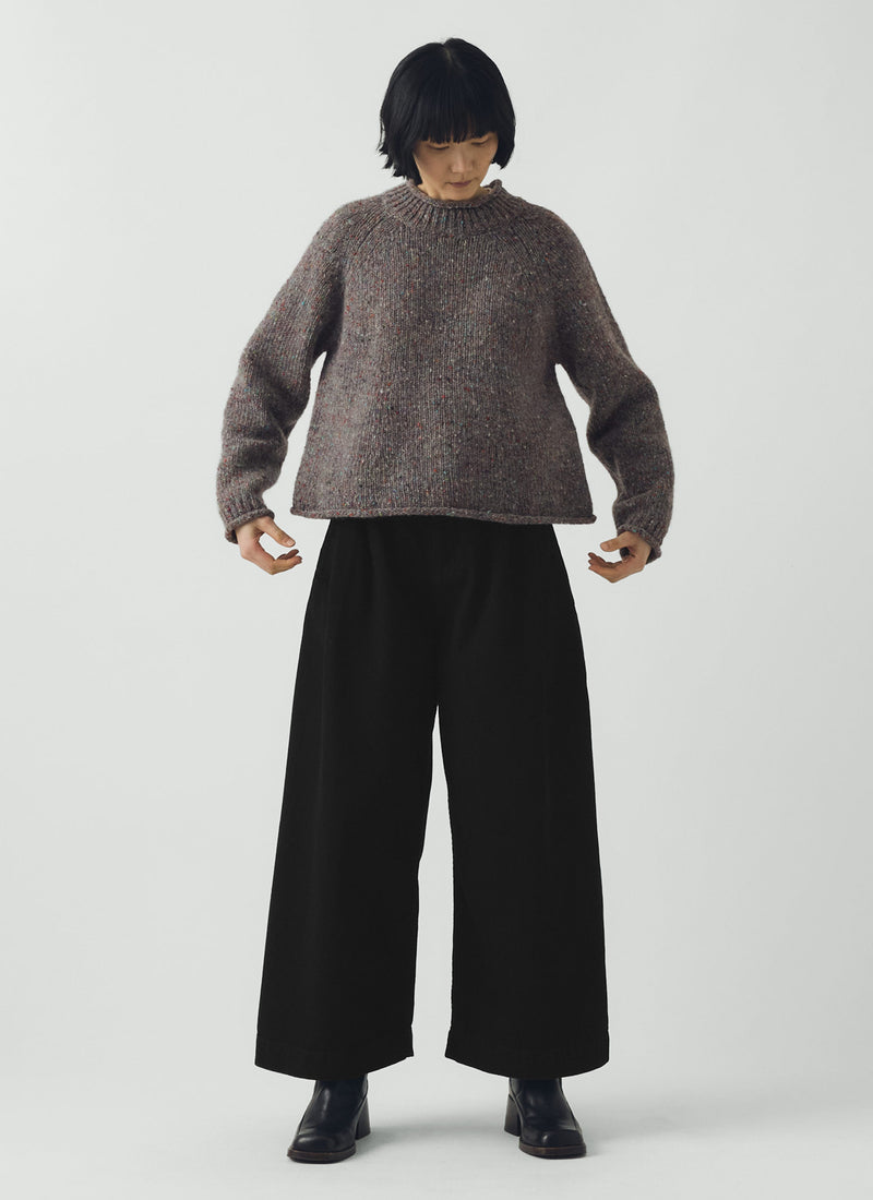 Orla Donegal Wool Sweater | Fossil