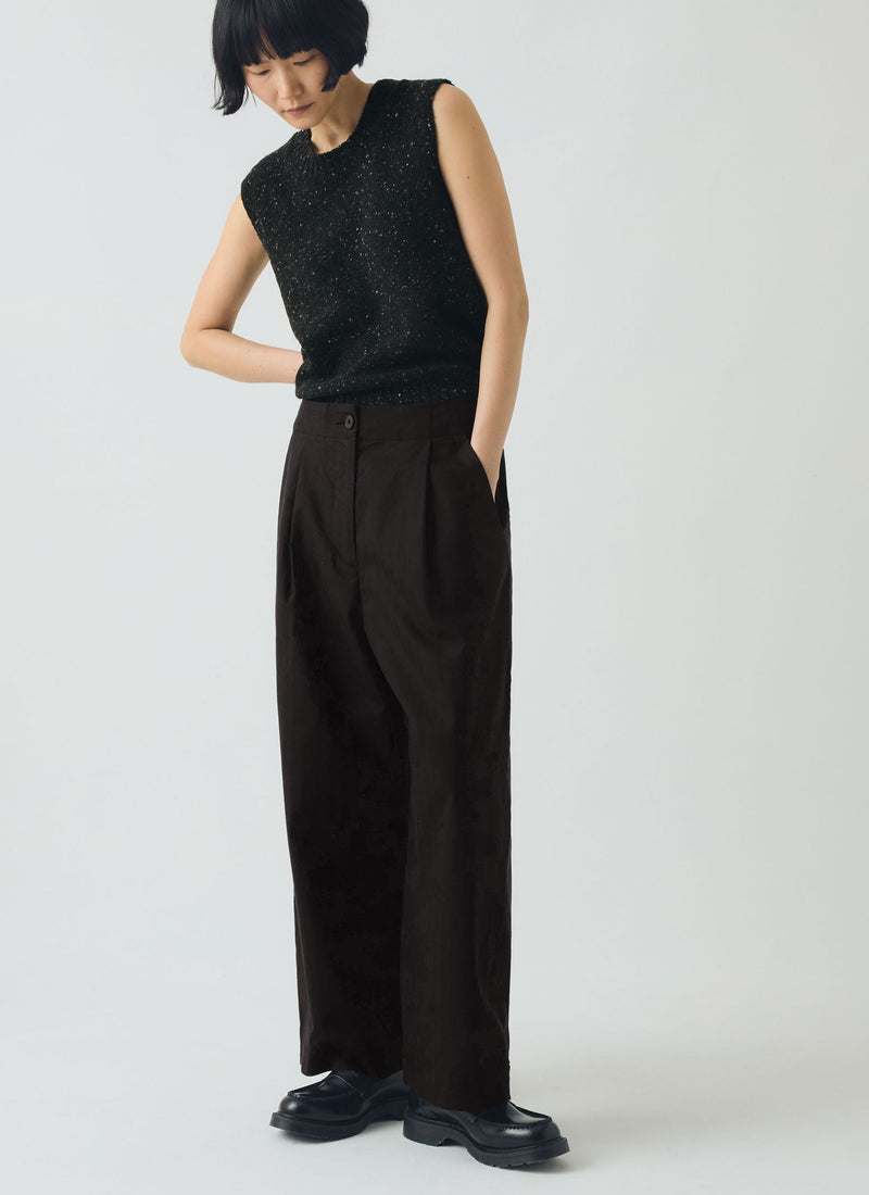 Donegal Merino Tank | Graphite