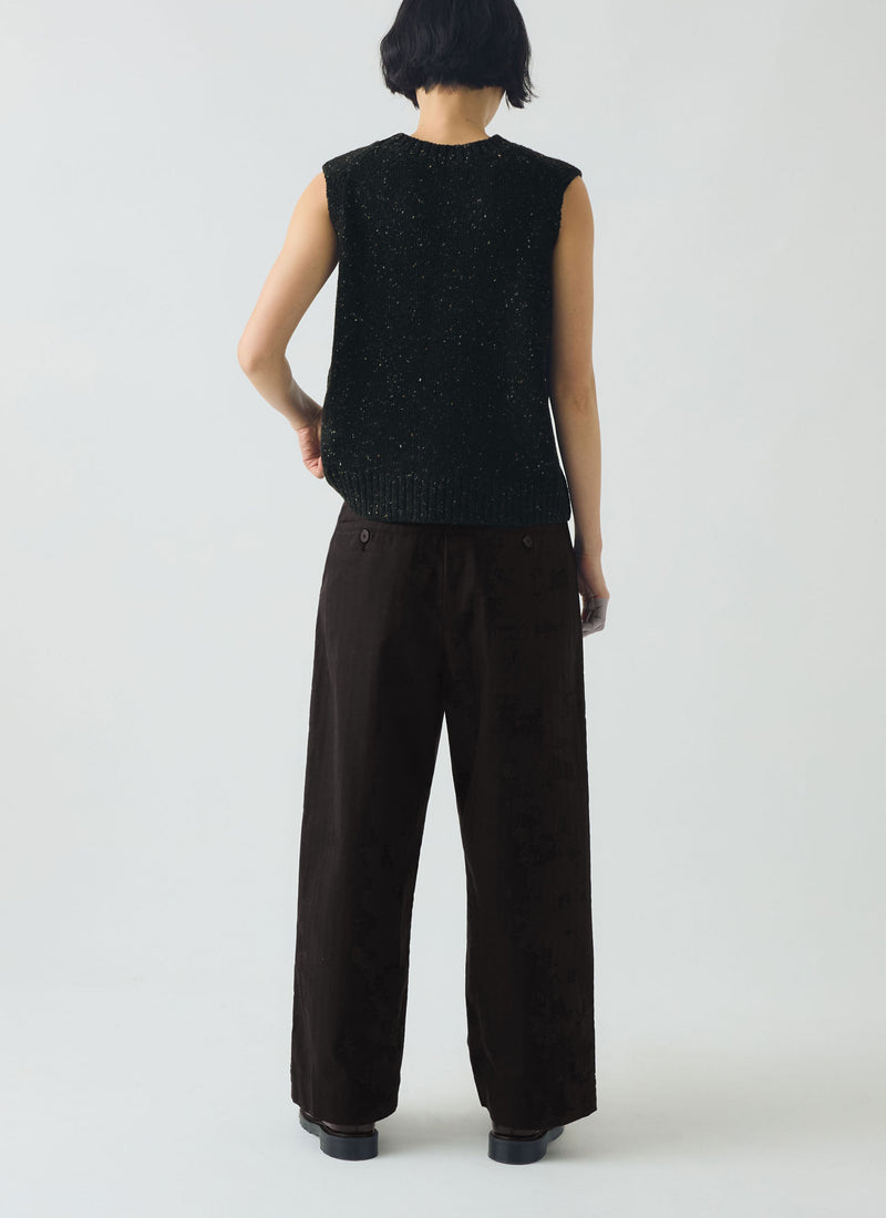 Donegal Merino Tank | Graphite