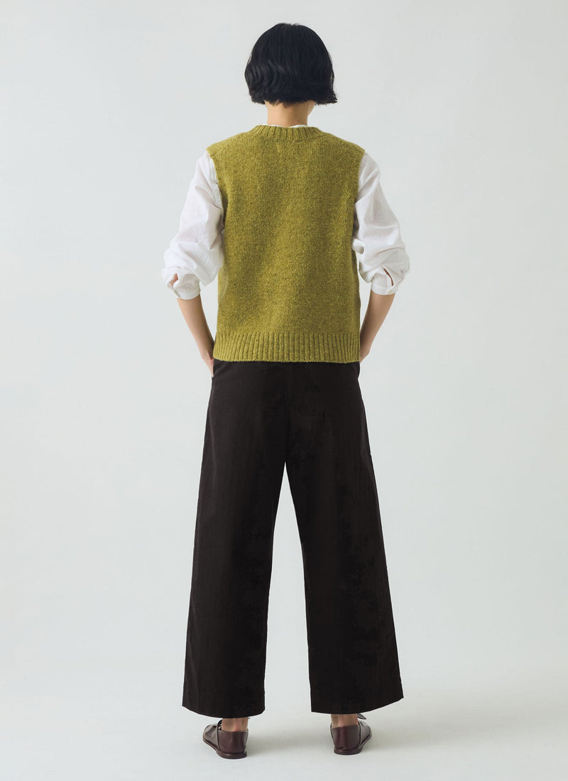 Donegal Merino Tank | Lime