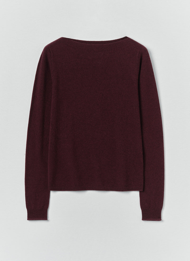 Fine Wool Cashmere Sweater | Beetroot