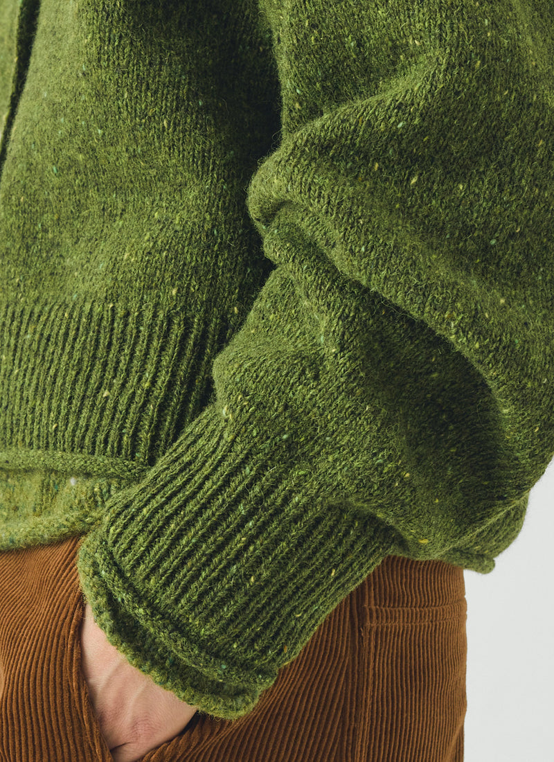 Donegal Wool V Neck Cardigan | Artichoke