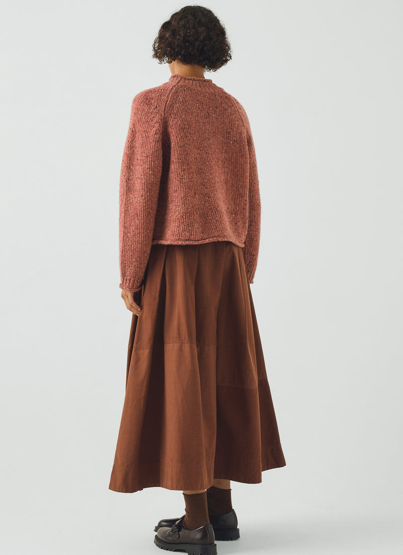 Orla Donegal Wool Sweater | Corallite