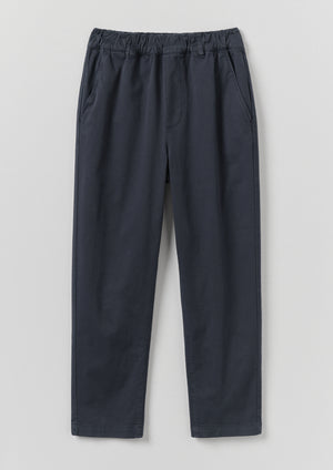 Gabi Cotton Pull On Trousers | Storm Blue