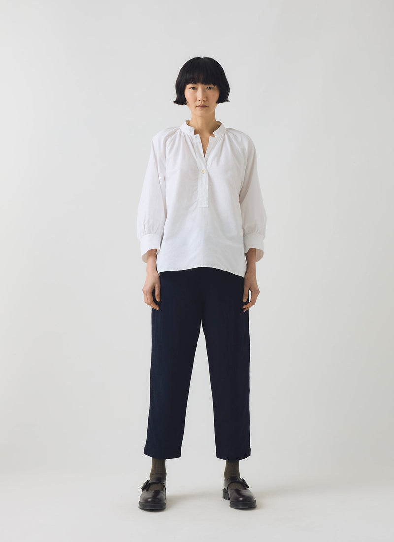 Alix Indigo Twill Trousers | Indigo