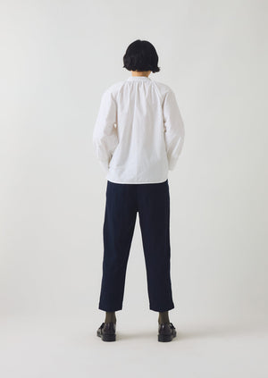 Alix Indigo Twill Trousers | Indigo