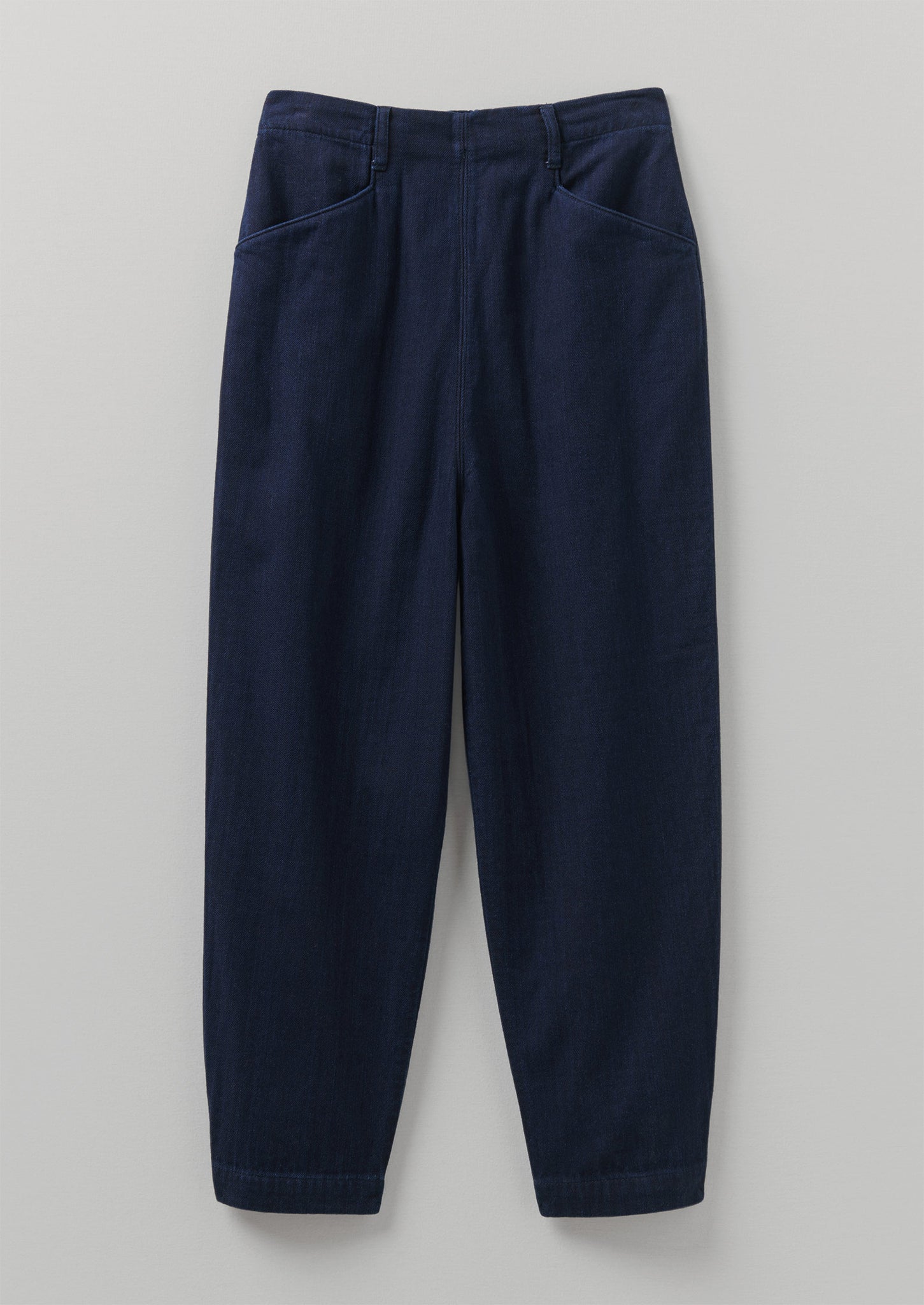 Alix Indigo Twill Trousers, Indigo