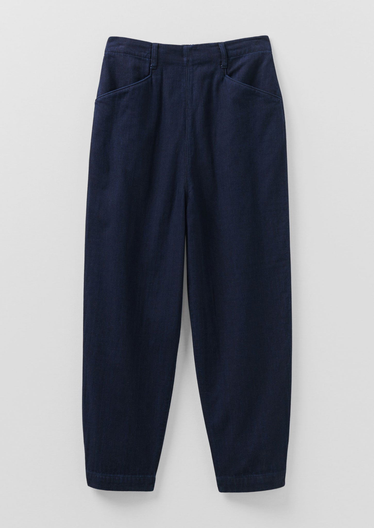 Alix Indigo Twill Trousers | Indigo