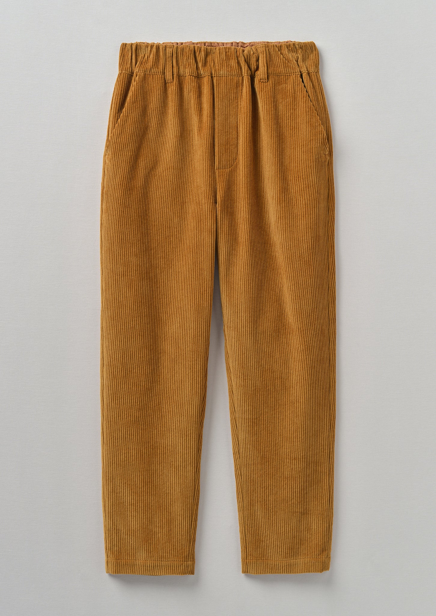 Gabi Organic Cord Pull On Trousers | Toffee