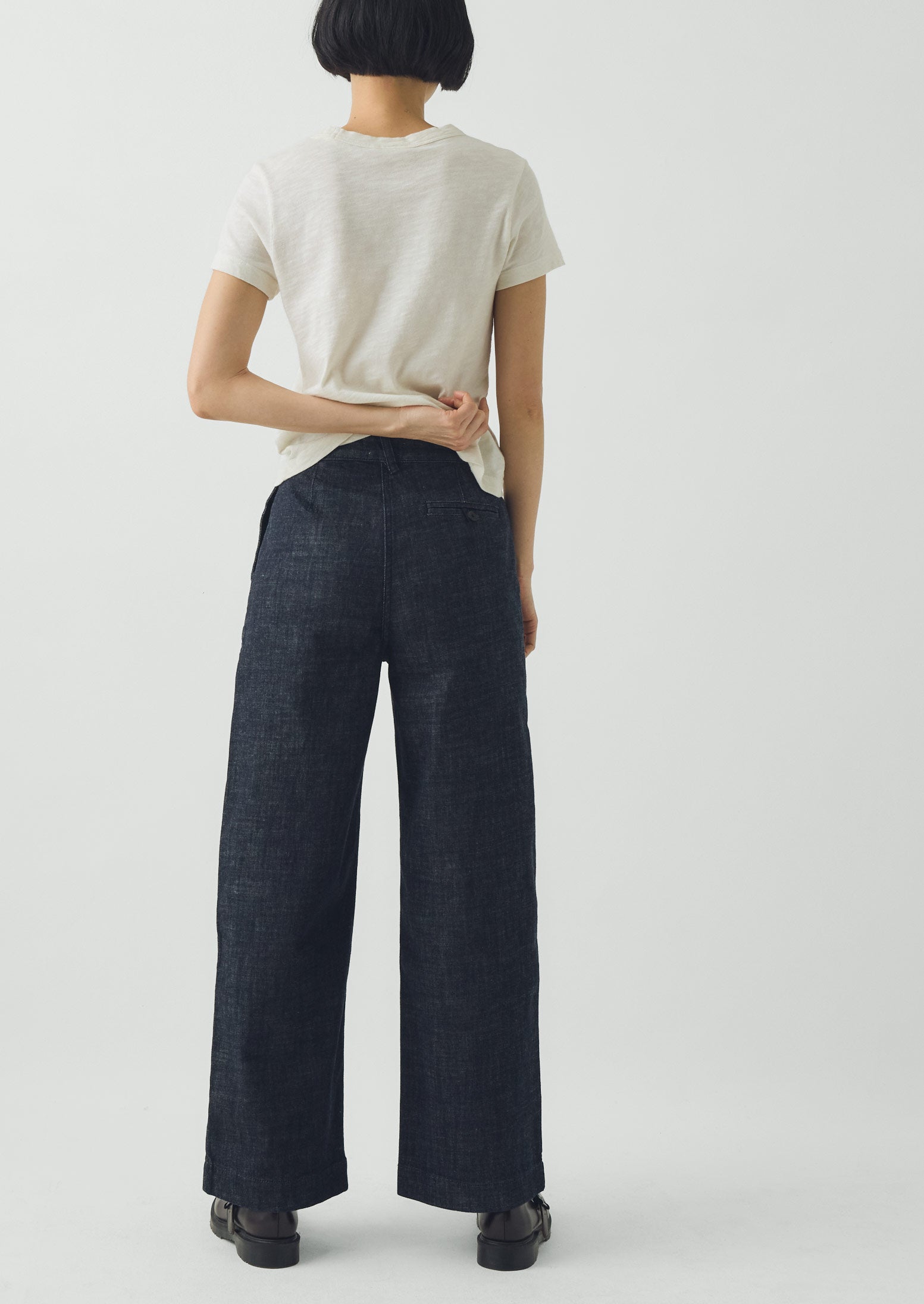 Annie Denim Full Length Jeans | Indigo | TOAST
