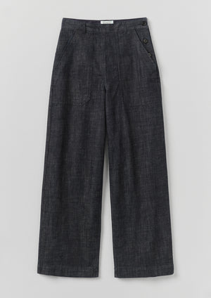 Annie Organic Denim Full Length Jeans | Indigo